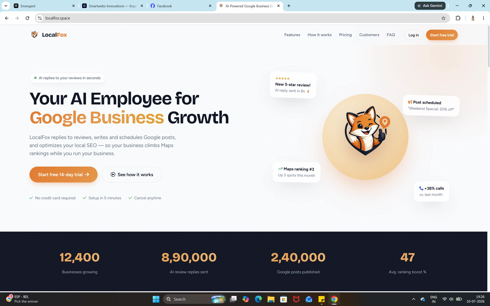 LocalFox product preview